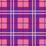 紫とピンクのタータンチェック柄パターン 無料シームレスパターン素材 ダウンロードサイト