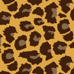 豹柄のアニマルシームレスパターン 無料シームレスパターン素材 ダウンロードサイト